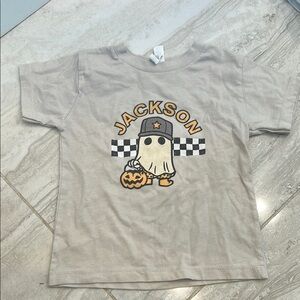 Jackson Kids Gray Graphic Halloween T-Shirt